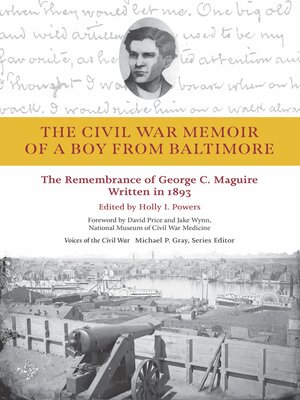 cover image of The Civil War Memoir of a Boy from Baltimore
